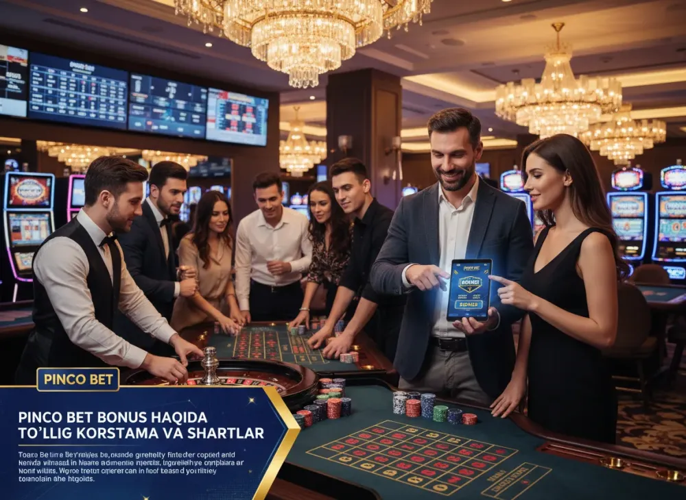 Pinco bet bonus haqida toʻliq koʻrsatma va shartlar