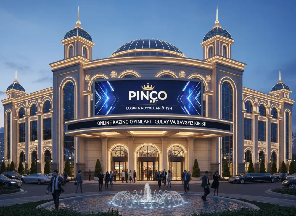 Pinco bet login tizimiga kirish va hisob yaratish